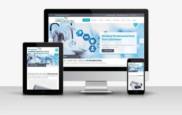 Sağlık Medikal Web sitesi Paketi v1