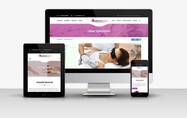 Kuaför Güzellik Spa Web sitesi v2