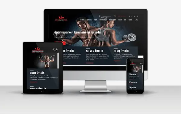 Spor Salonu Web sitesi v1