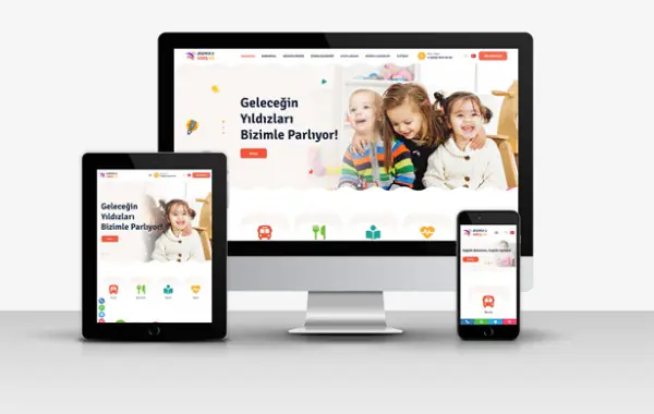 Kreş Anaokulu Web sitesi v3