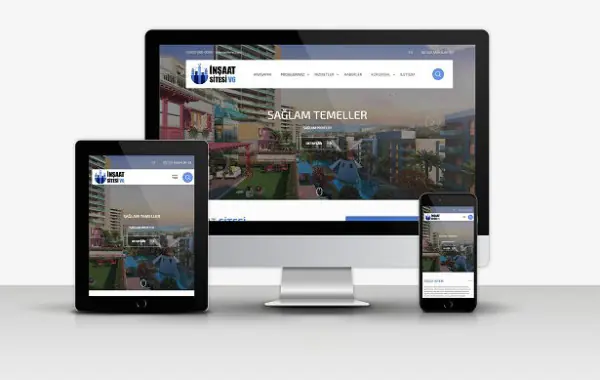 İnşaat Web sitesi v6